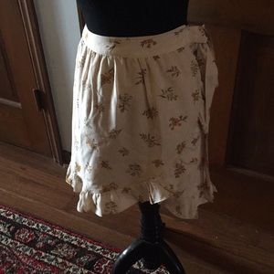 Flirty wrap skirt
